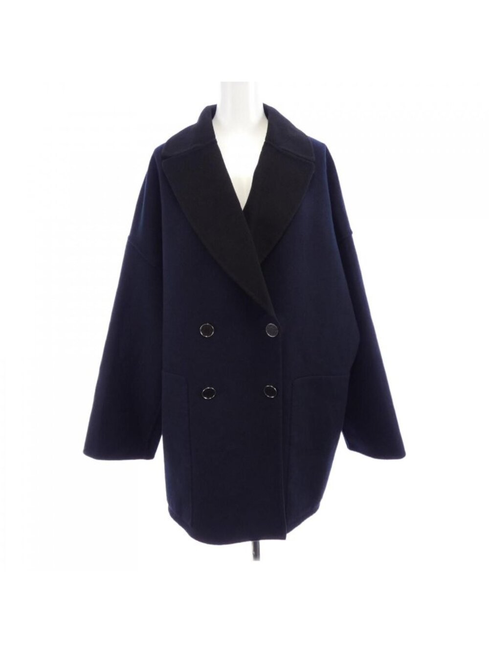 Hermes Coat Navy